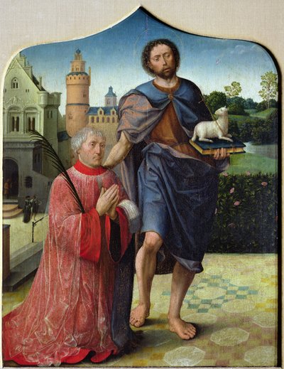 St. John the Baptist and a Canon by Jan II Provost